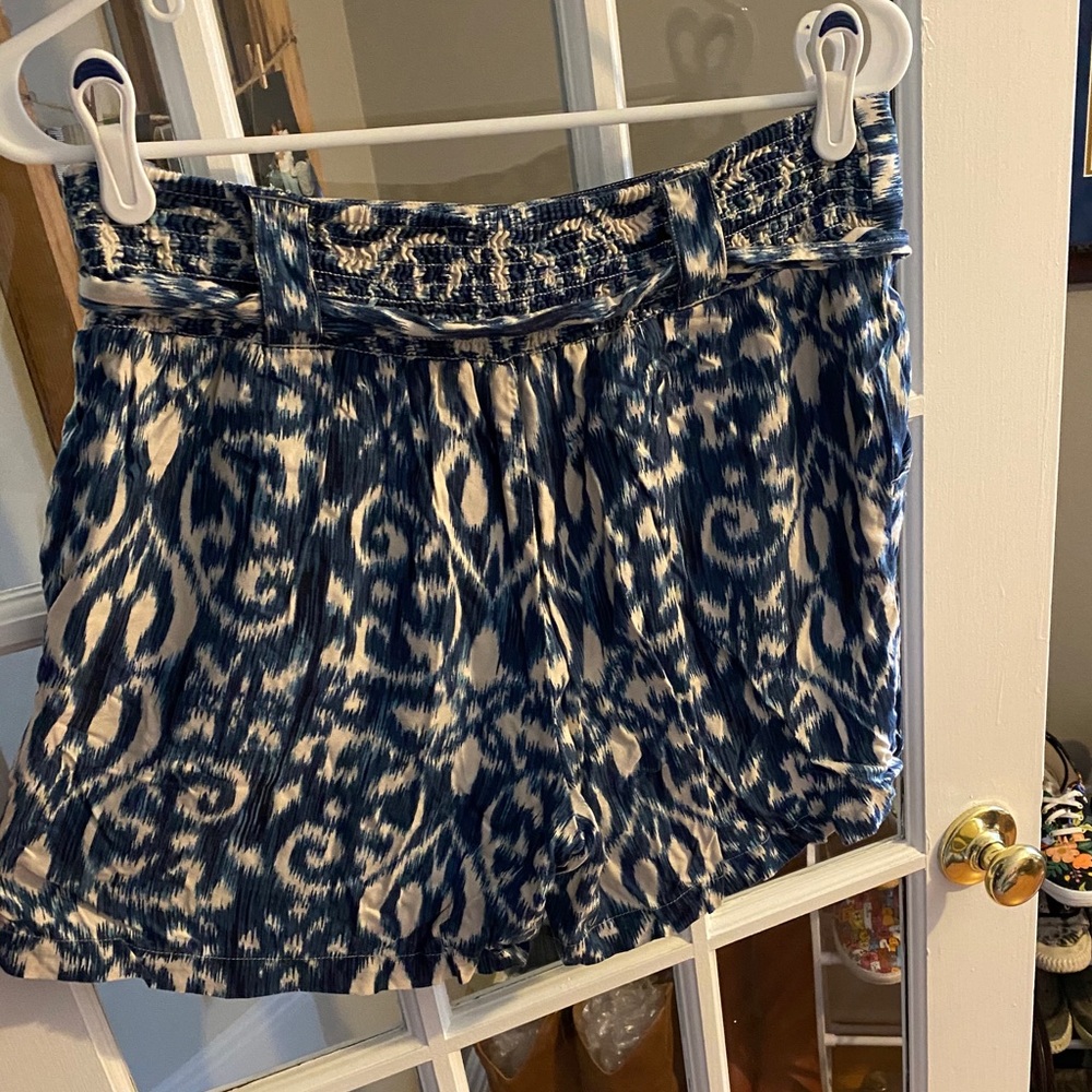 Lucky Brand Ikat Print Flowy Shorts
